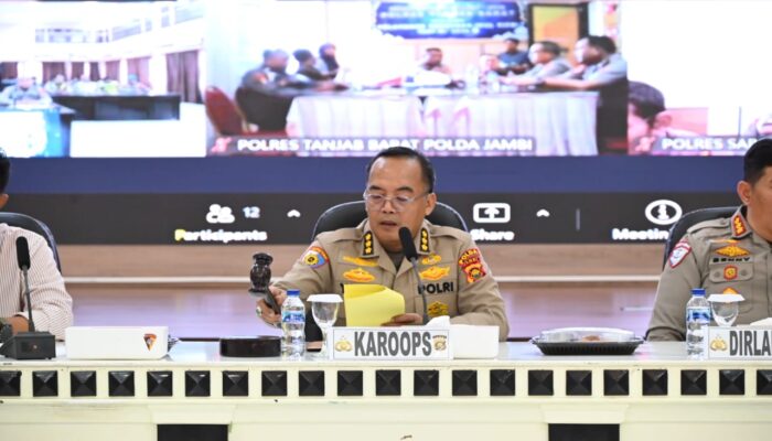 Polda Jambi Matangkan Pelaksanaan Operasi Patuh Siginjai 2026 Melalui Latpraops