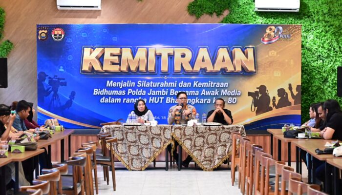 Polda Jambi Perkuat Sinergi dengan Awak Media melalui Kegiatan Kemitraan