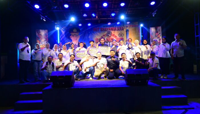 Polda Jambi Gelar Lomba Stand Up Comedy Meriahkan Hari Bhayangkara ke-80