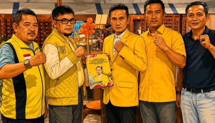 Solid dan Kompak, Golkar Tebo Serahkan Formasi Pengurus Baru