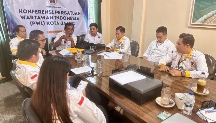 Irwansyah Kembali Pimpin PWI Kota Jambi