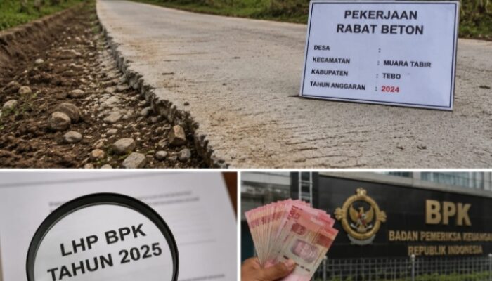 Temuan BPK Rp451 Juta pada Proyek Rabat Beton 2024, Eryanto Sebut Kontraktor Sudah Angsur