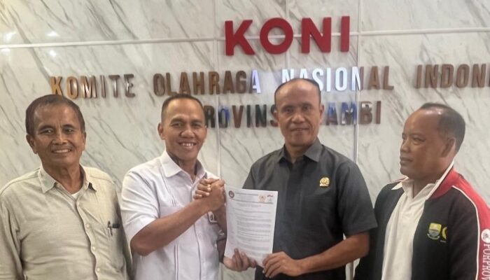 PBTI Tunjuk Ketua Kareteker TI Jambi, SK Resmi Diserahkan ke KONI Provinsi Jambi