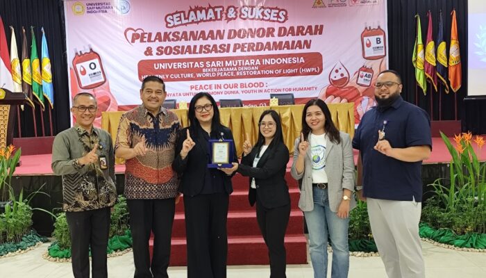 117 Kantong Darah Terkumpul dalam Aksi Donor Darah HWPL dan IPYG di Jakarta dan Medan