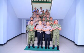 Kapolda Jambi Kunjungi Korem 042/Gapu, Perkuat Sinergitas TNI-Polri
